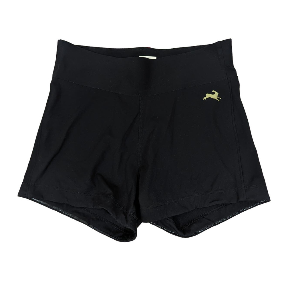 Tracksmith Womens Bell Lap Black 3" Tights Running Shorts Size M
